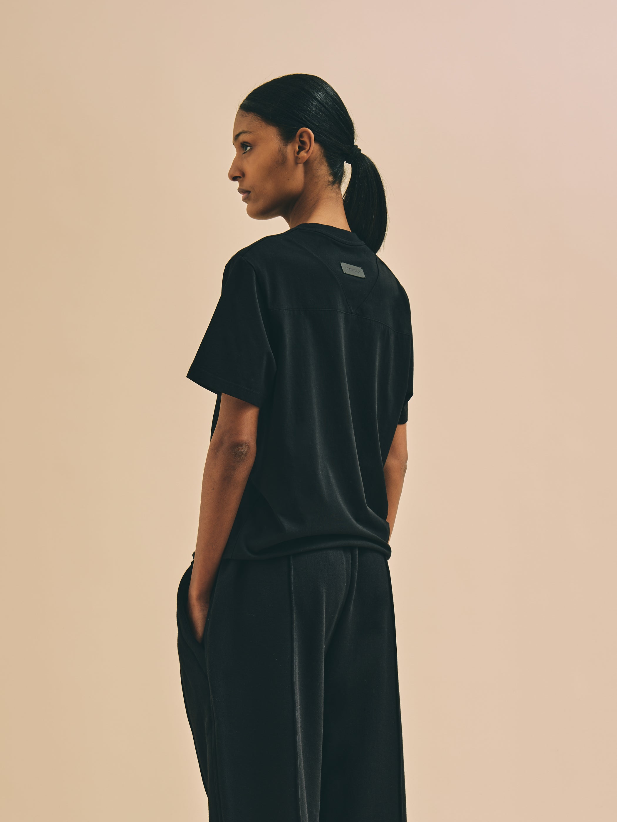 Florence Black Milano Pocket Black T-Shirt
